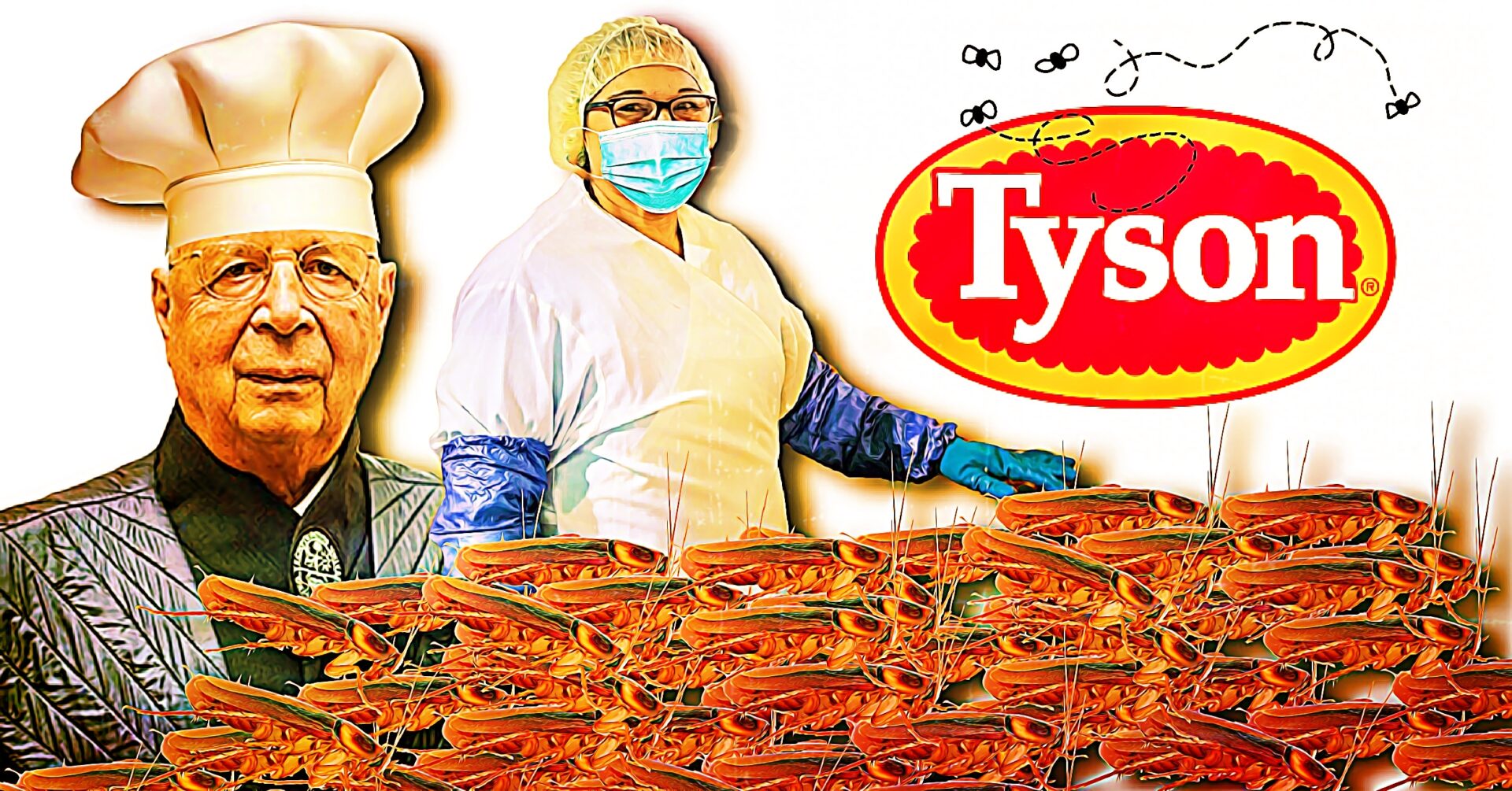 Tyson Foods teams up with the World Economic Forum to open an "insect