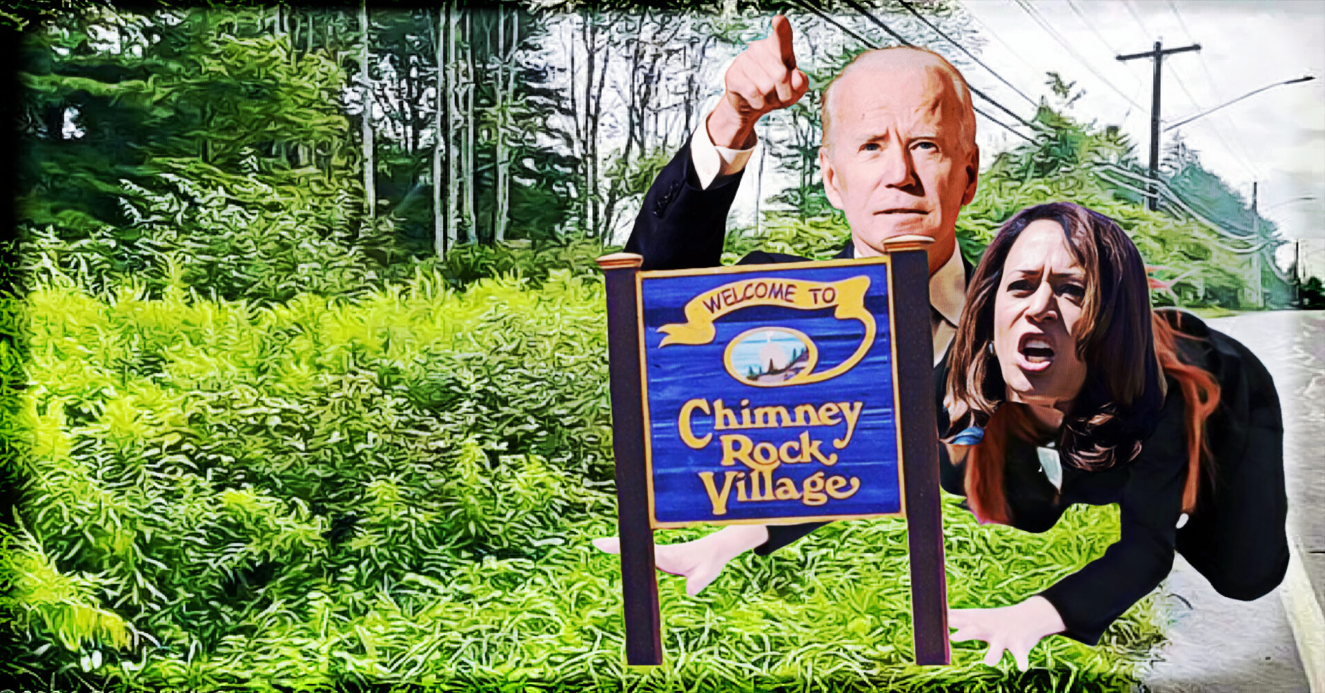 Rumored Harris-Biden heartless land grab in Chimney Rock NC: Town to be bulldozed before removal of the dead? - Revolver News