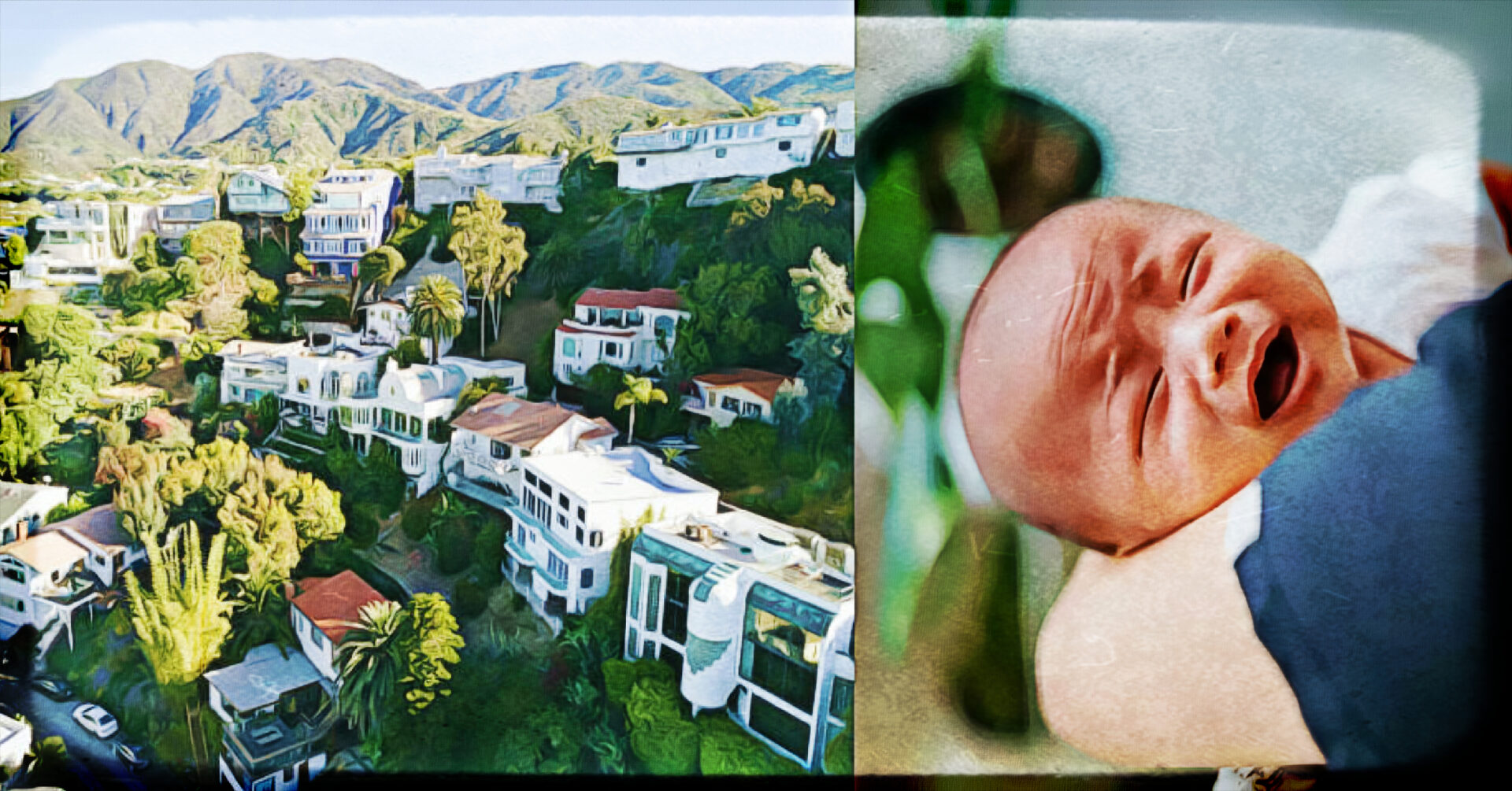 A mysterious wealthy foreign couple and a creepy mansion full of surrogate babies...